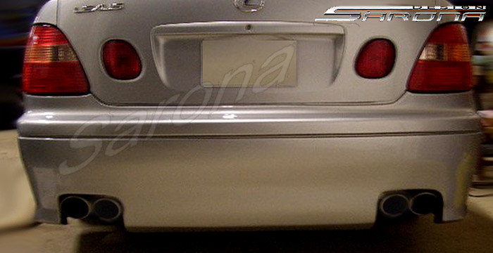 Custom Lexus GS300/400 Rear Bumper  Sedan (1998 - 2005) - $570.00 (Part #LX-007-RB)